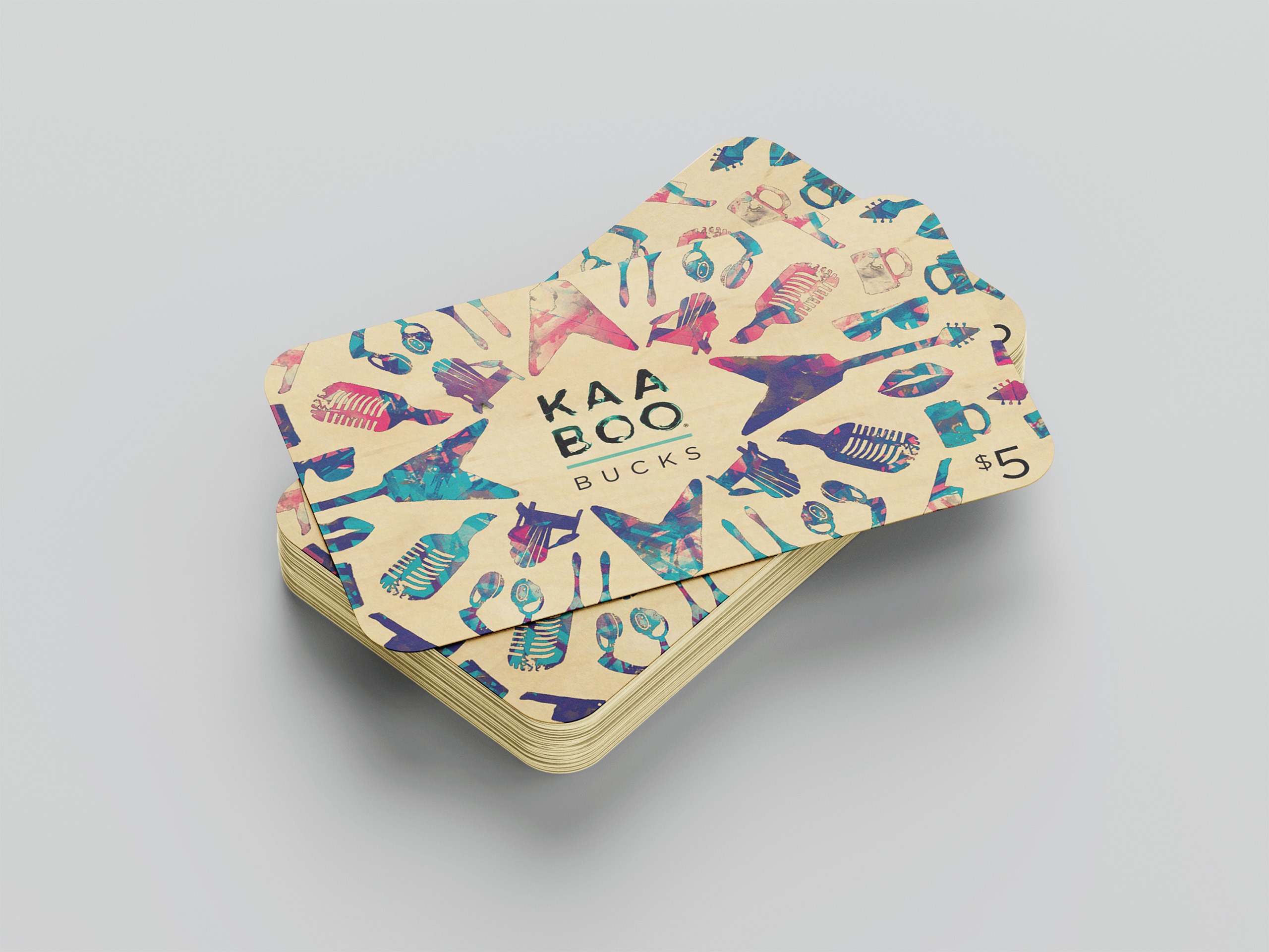 KAABOO Business Card Design