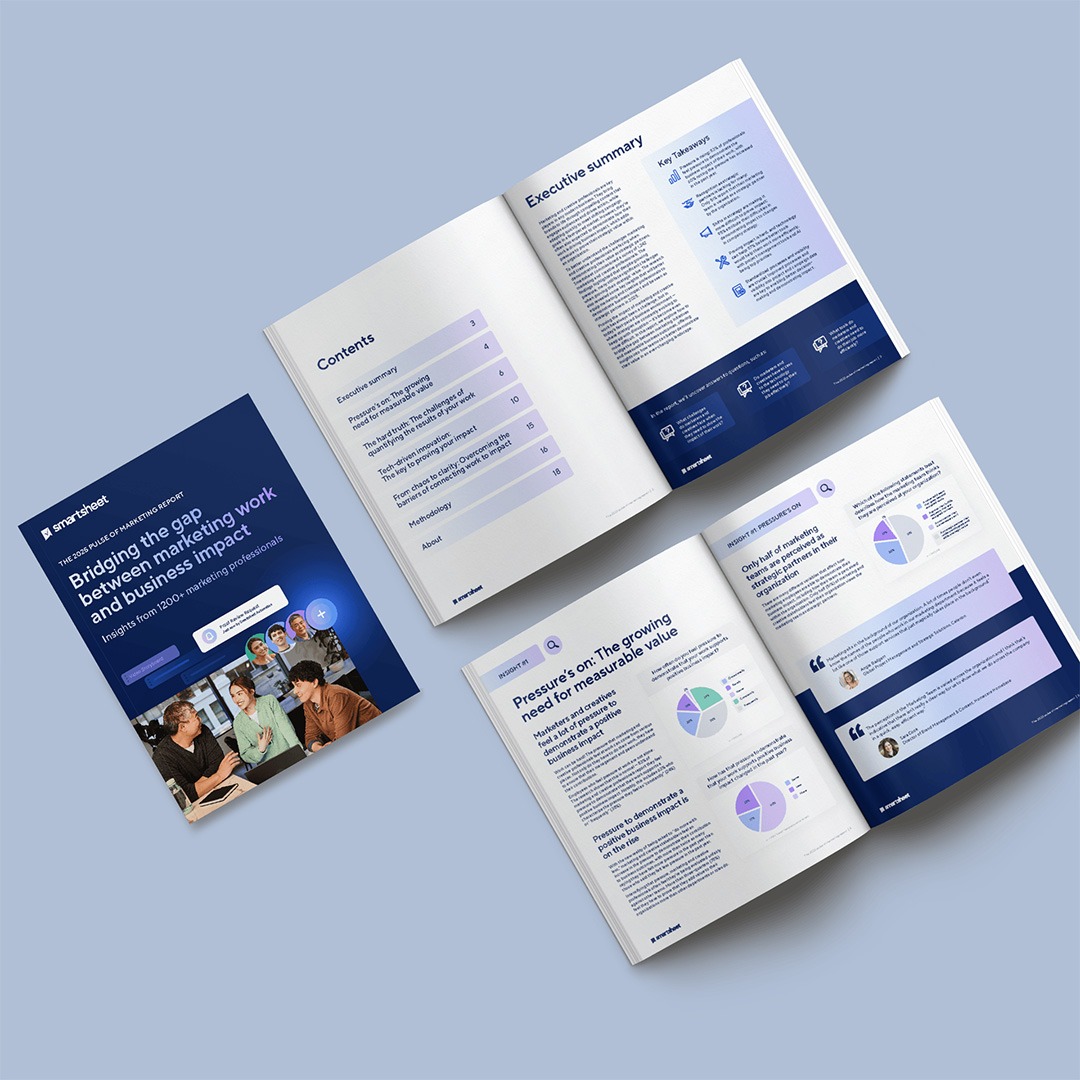 Smartsheet Research Report Design