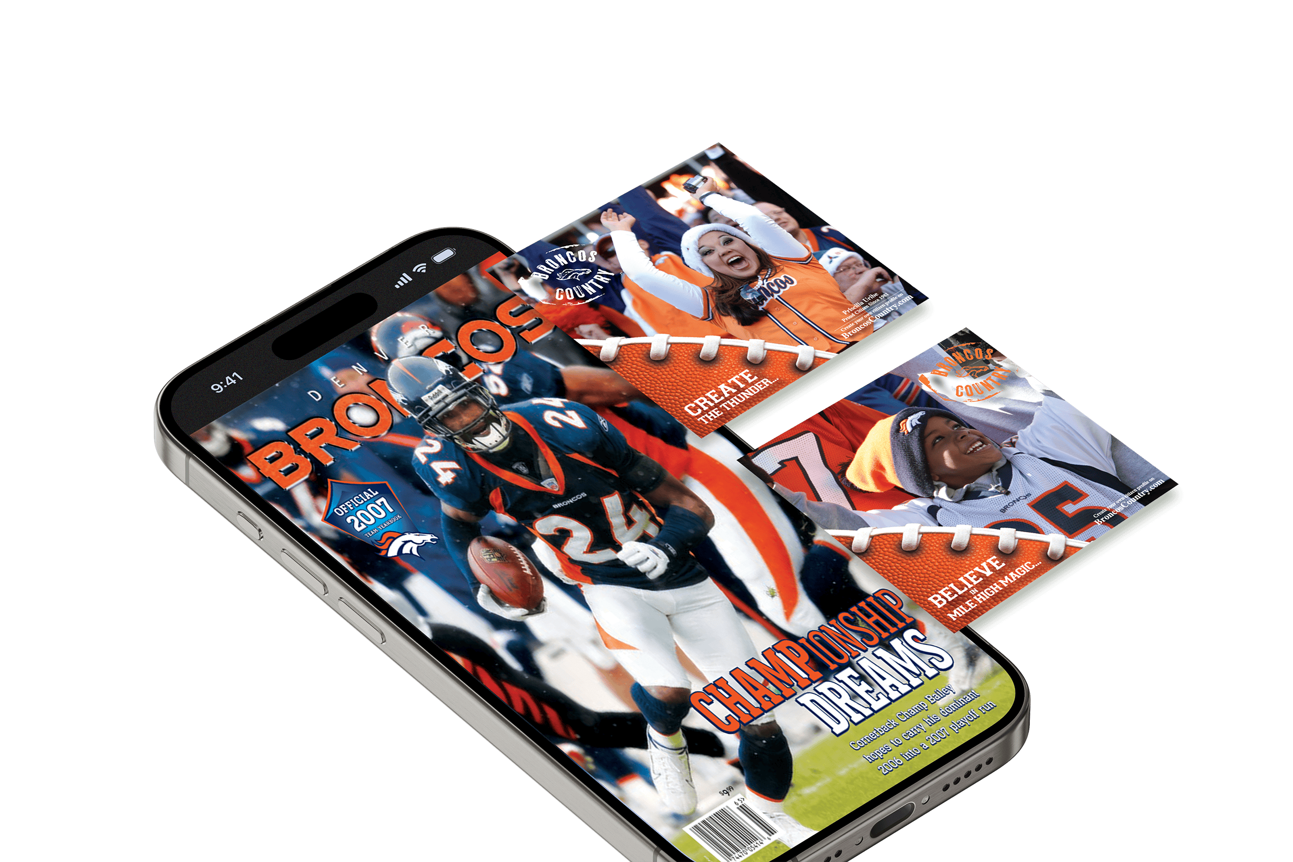 Denver Broncos Digital Assets Design