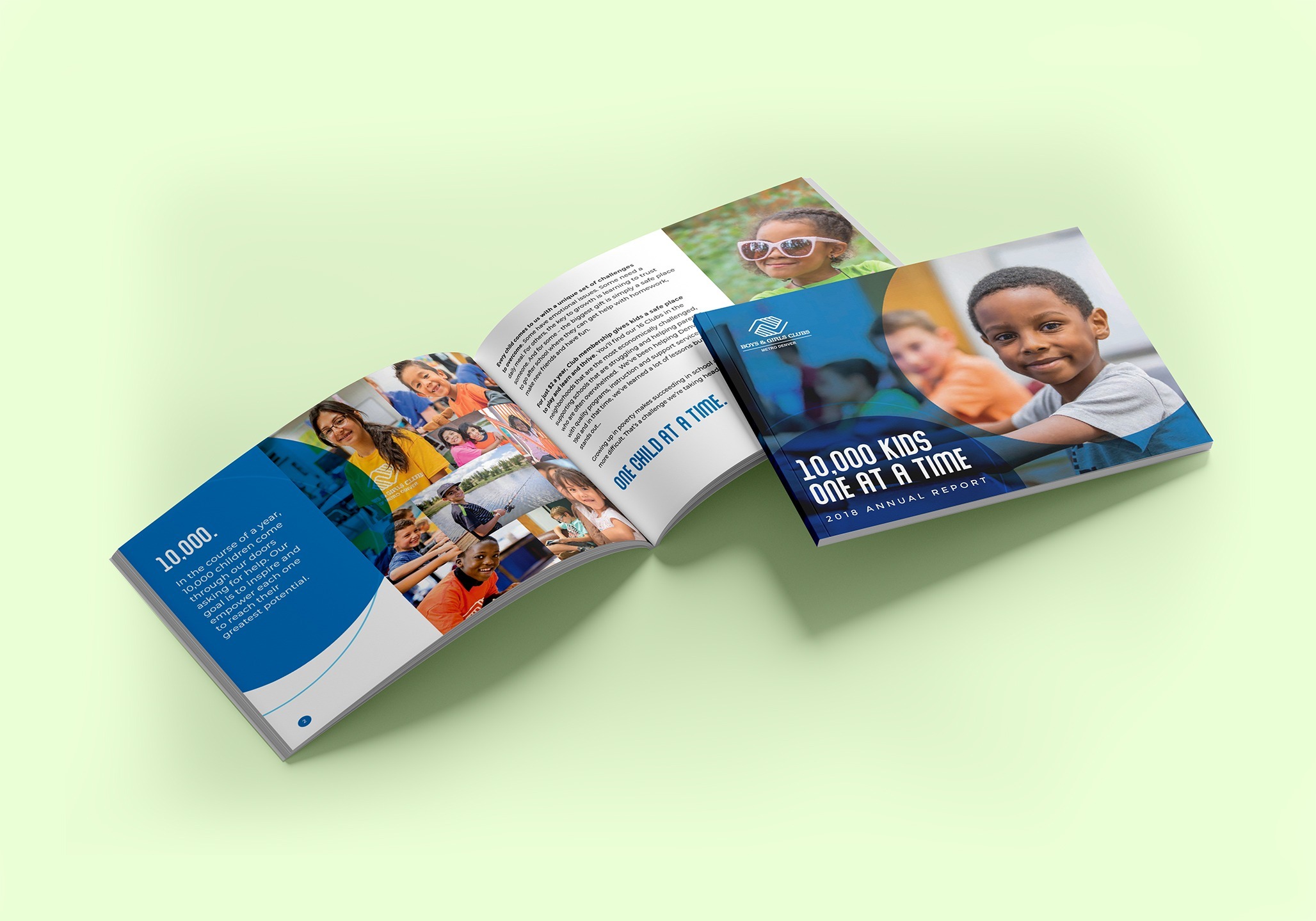 Boys and Girls Club Annual Report Design