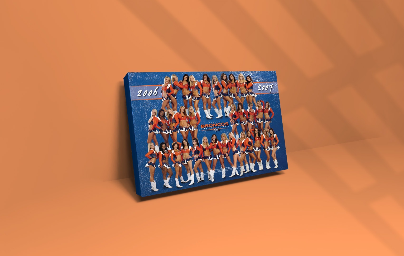 Denver Broncos horizontal poster