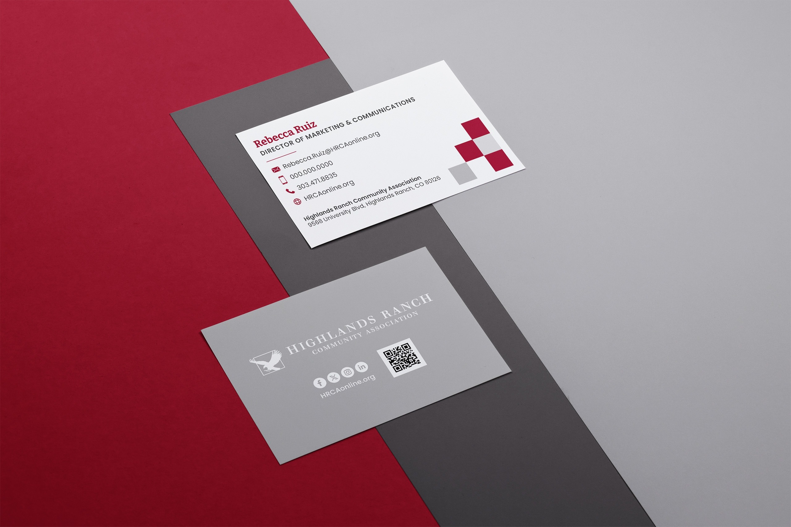 Highlands Ranch Business Card Design